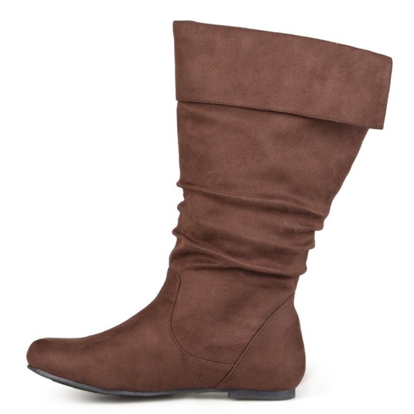 WOMEN'S JOURNEE COLLECTION SHELLEY-3 WIDE CALF KNEE HIGH BOOTS - Picture 8 of 10